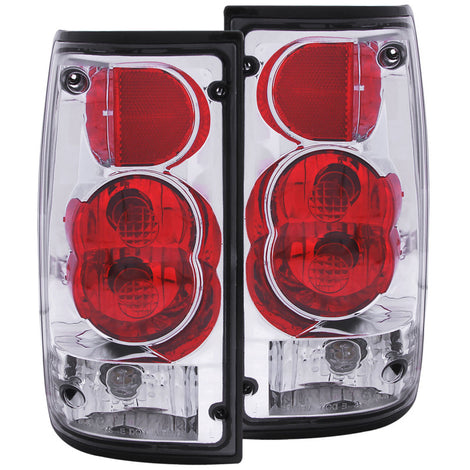 Chrome Taillights <br> 89-95 Toyota Pickup