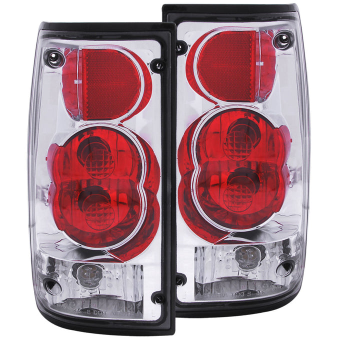 Chrome Taillights <br> 89-95 Toyota Pickup