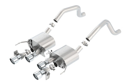 ATAK Axle-Back Exhaust System <br> 15-18 Chevy Corvette Z06 17-18 Grand Sport