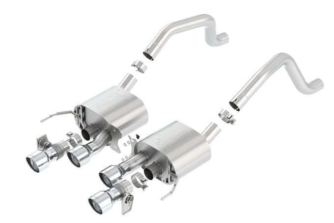 ATAK Axle-Back Exhaust System <br> 15-18 Chevy Corvette Z06 17-18 Grand Sport