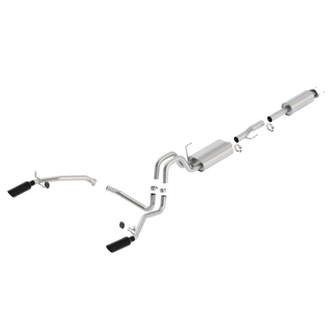 S-Type Cat-Back Exhaust System <br> 11-14 Ford F-150 5L V8