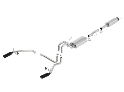 S-Type Cat-Back Exhaust System <br> 11-14 Ford F-150 5L V8