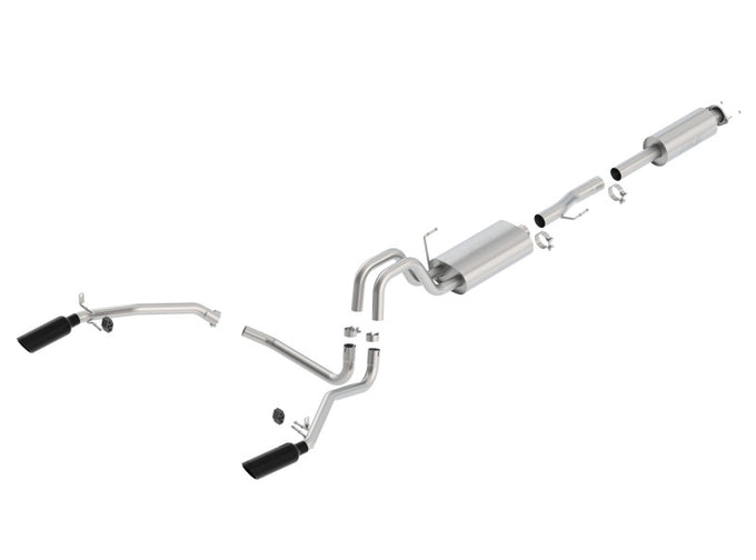 S-Type Cat-Back Exhaust System <br> 11-14 Ford F-150 5L V8