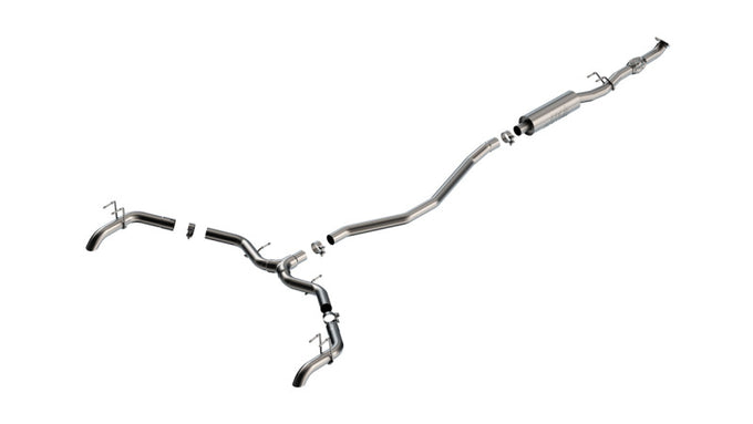 S-Type Cat-Back Exhaust System <br> 22-24 Honda Civic EX/ Touring 1.5L 4 CYL