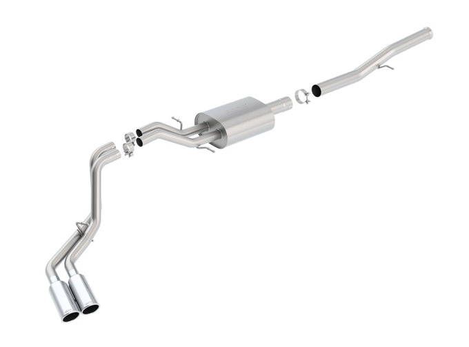 S-Type Cat-Back Exhaust System <br> 14-18 Chevrolet Silverado GMC Sierra 1500