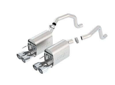 S-Type ll Axle-Back Exhaust System <br> 09-13 Chevy Corvette Base 6.2L V8