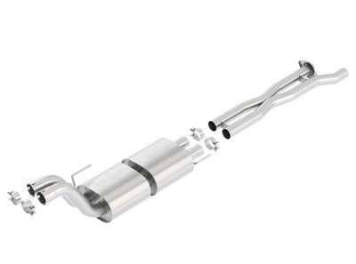 X-Pipe With Mid-Pipes & S-Type Muffler Connection Pipes <br> 17-20 Ford F-150 Raptor