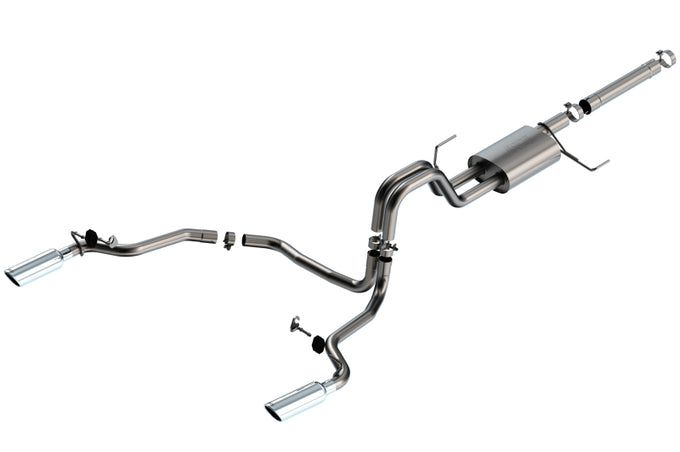 S-Type Cat-Back Exhaust System <br> 21-24 Ford F-150 3.5L V6 PowerBoost