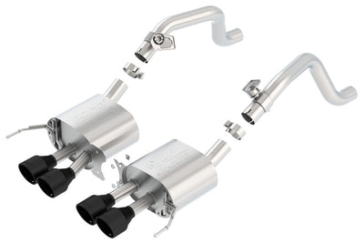 ATAK Axle-Back Exhaust System <br> 14-19 Chevy Corvette Stingray 6.2L V8
