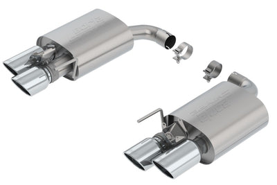 S-Type Axle-Back Exhaust System <br> 18-23 Ford Mustang 5L