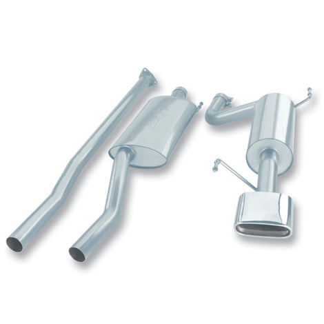 Touring Cat-Back Exhaust System <br> 06-14 Honda Ridgeline 3.5L V6