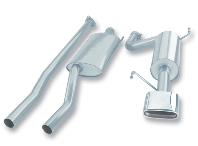 Touring Cat-Back Exhaust System <br> 06-14 Honda Ridgeline 3.5L V6