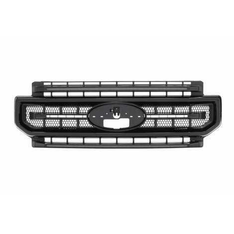 XBG LED Grille (Gloss Black / Amber DRL) <br> 20-22 Ford Super Duty