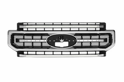 XBG LED Grille (Chrome Finish / White DRL) <br> 20-22 Ford Super Duty