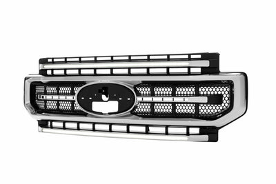 XBG LED Grille (Chrome Finish / White DRL) <br> 20-22 Ford Super Duty