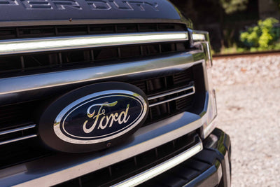 XBG LED Grille (Chrome Finish / White DRL) <br> 20-22 Ford Super Duty