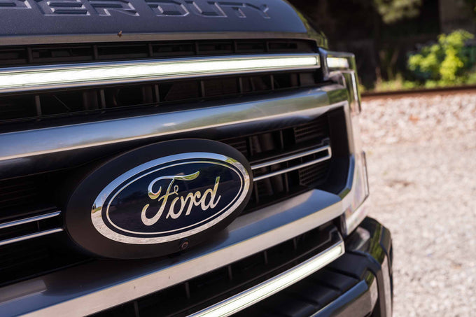 XBG LED Grille (Chrome Finish / White DRL) <br> 20-22 Ford Super Duty