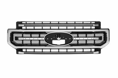 XBG LED Grille (Chrome Finish / Amber DRL) <br> 20-22 Ford Super Duty