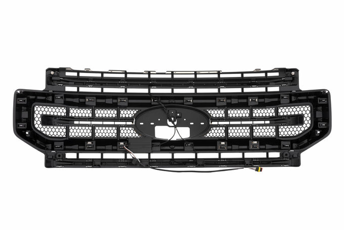 XBG LED Grille (Chrome Finish / Amber DRL) <br> 20-22 Ford Super Duty