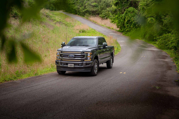 XBG LED Grille (Chrome Finish / Amber DRL) <br> 20-22 Ford Super Duty