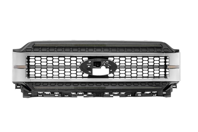 XBG LED Grille (Chrome Finish / White DRL) <br> 21-24 Ford F150