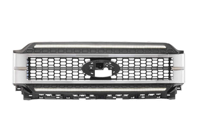 XBG LED Grille (Chrome Finish / White DRL) <br> 21-24 Ford F150
