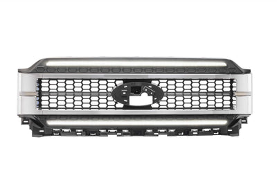 XBG LED Grille (Chrome Finish / White DRL) <br> 21-24 Ford F150