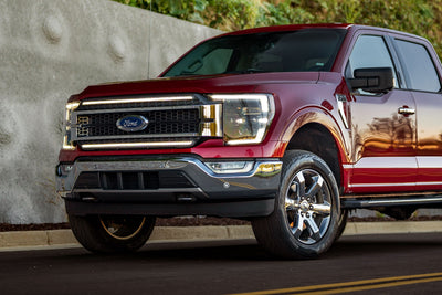 XBG LED Grille (Chrome Finish / White DRL) <br> 21-24 Ford F150