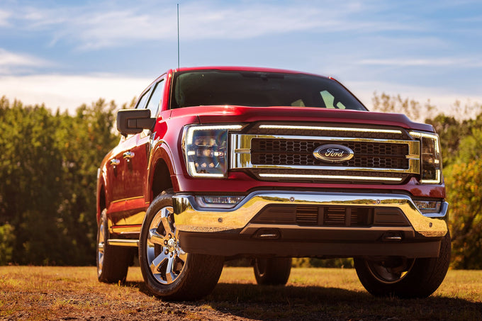 XBG LED Grille (Chrome Finish / White DRL) <br> 21-24 Ford F150