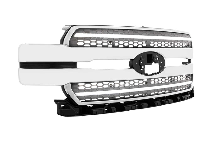 XBG LED Grille (Chrome Finish / White DRL) <br> 18-20 Ford F150