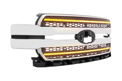 XBG LED Grille (Chrome Finish / Amber DRL) <br> 18-20 Ford F150