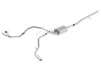 S-Type Cat-Back Exhaust System <br> 2014-2019 Chevrolet Silverado GMC Sierra 1500