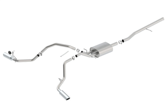 S-Type Cat-Back Exhaust System <br> 2014-2019 Chevrolet Silverado GMC Sierra 1500