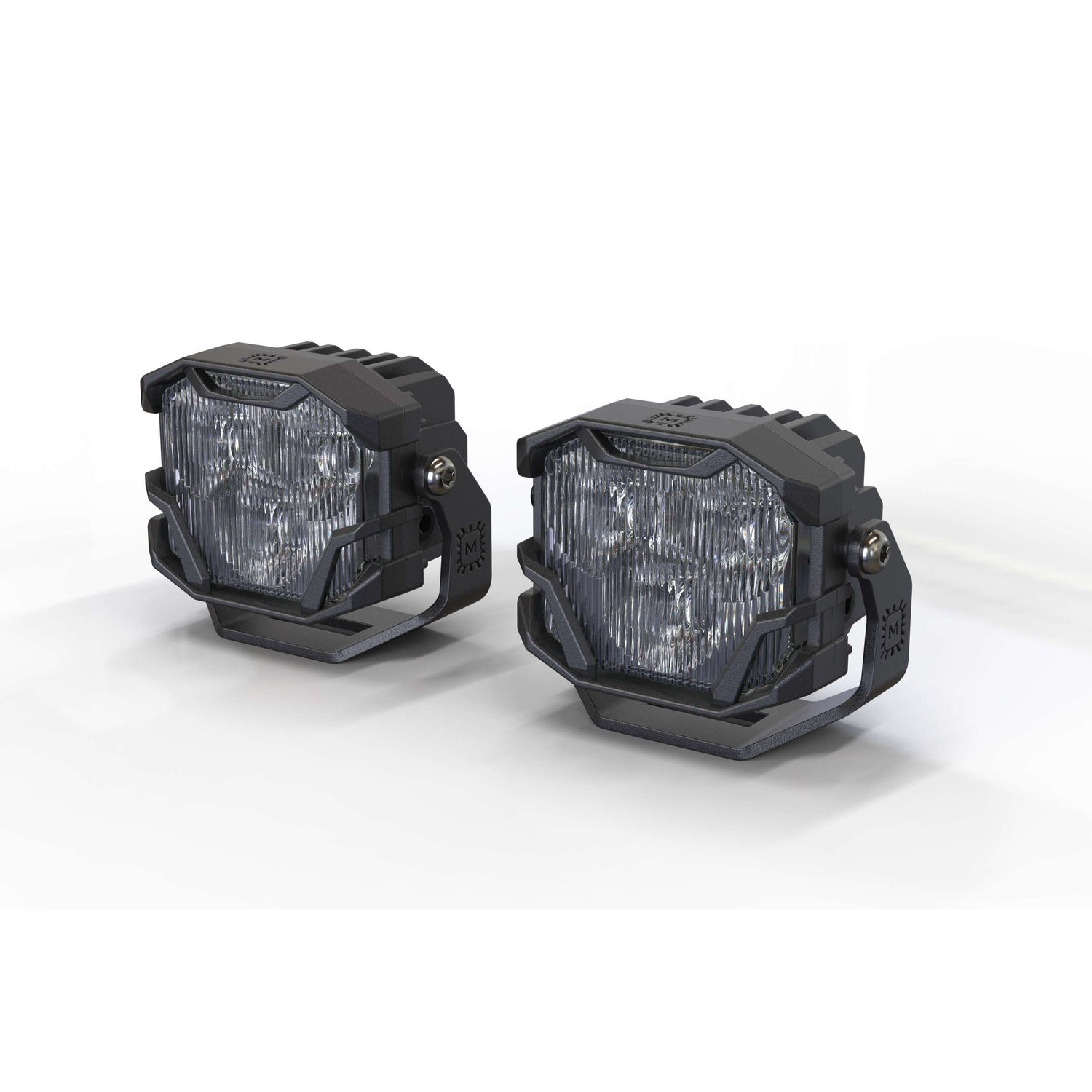 NCS LED Pods <br> 4Banger,SAE Wide,White,Set