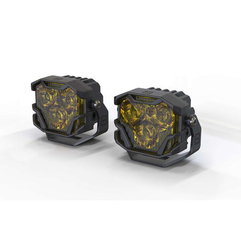 2x 4Banger 2.0 HXB LED Pods Spot / Yellow <br> Universal