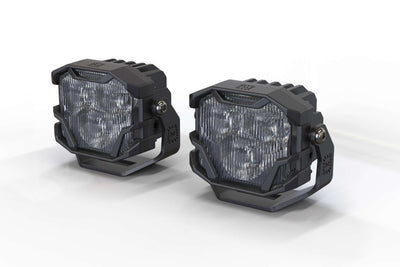 2x 4Banger 2.0 HXB LED Pods SAE Wide / White <br> Universal