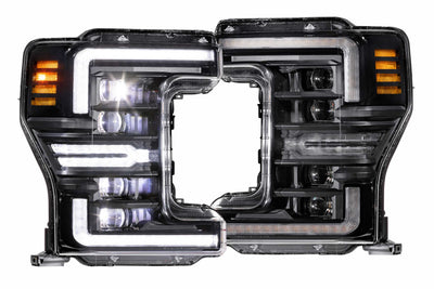 XB LED Headlights  (Pair/ASM)<br>17-19 Ford Super Duty