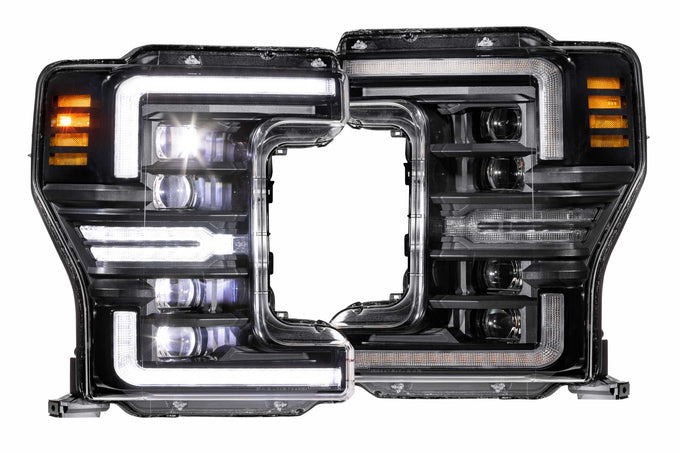 XB LED Headlights  (Pair/ASM)<br>17-19 Ford Super Duty