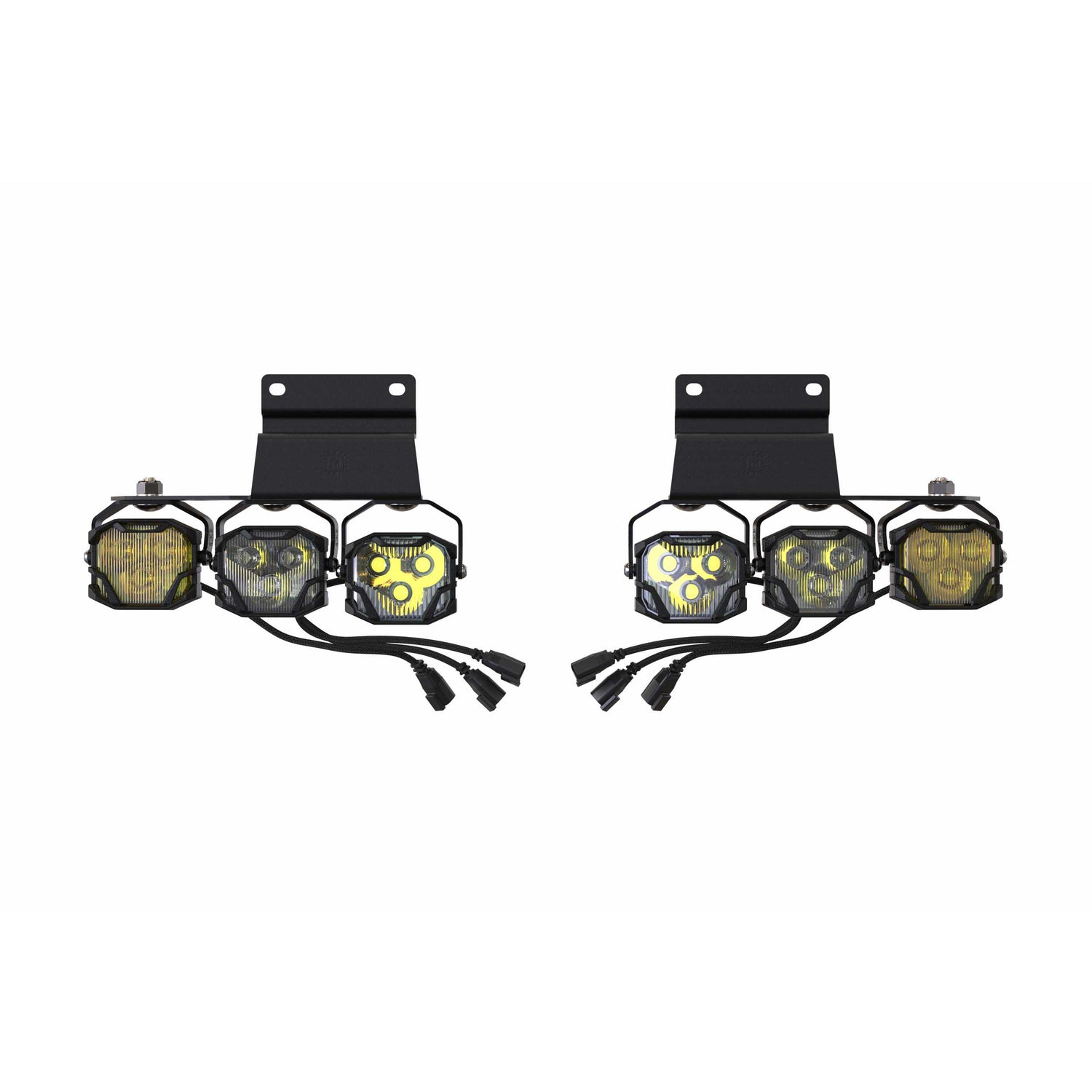 4Banger Fog Brackets <br> 10-14 Type Raptor Triple