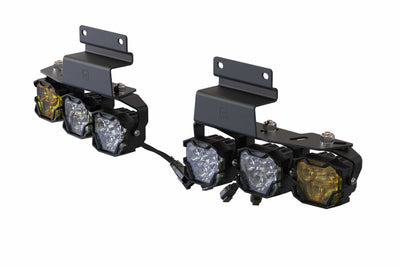 4Banger Fog Brackets <br> 10-14 Type Raptor Triple