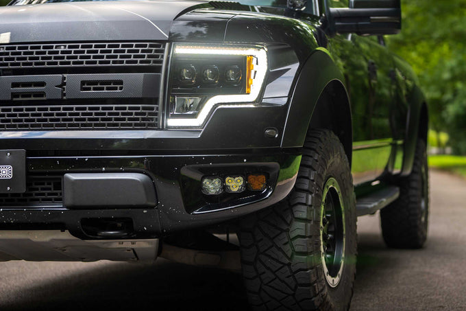 4Banger Fog Brackets <br> 10-14 Type Raptor Triple