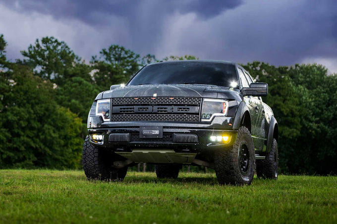 4Banger Fog Brackets <br> 10-14 Type Raptor Triple