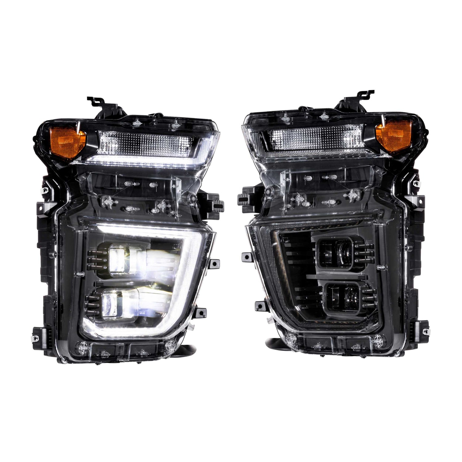 XB Hybrid Headlights (Pair) <br>20-24 Chevrolet Silverado HD