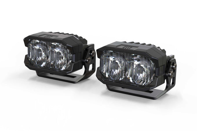 NCS LED Pod <br> 2Banger,Combo,White,Pair
