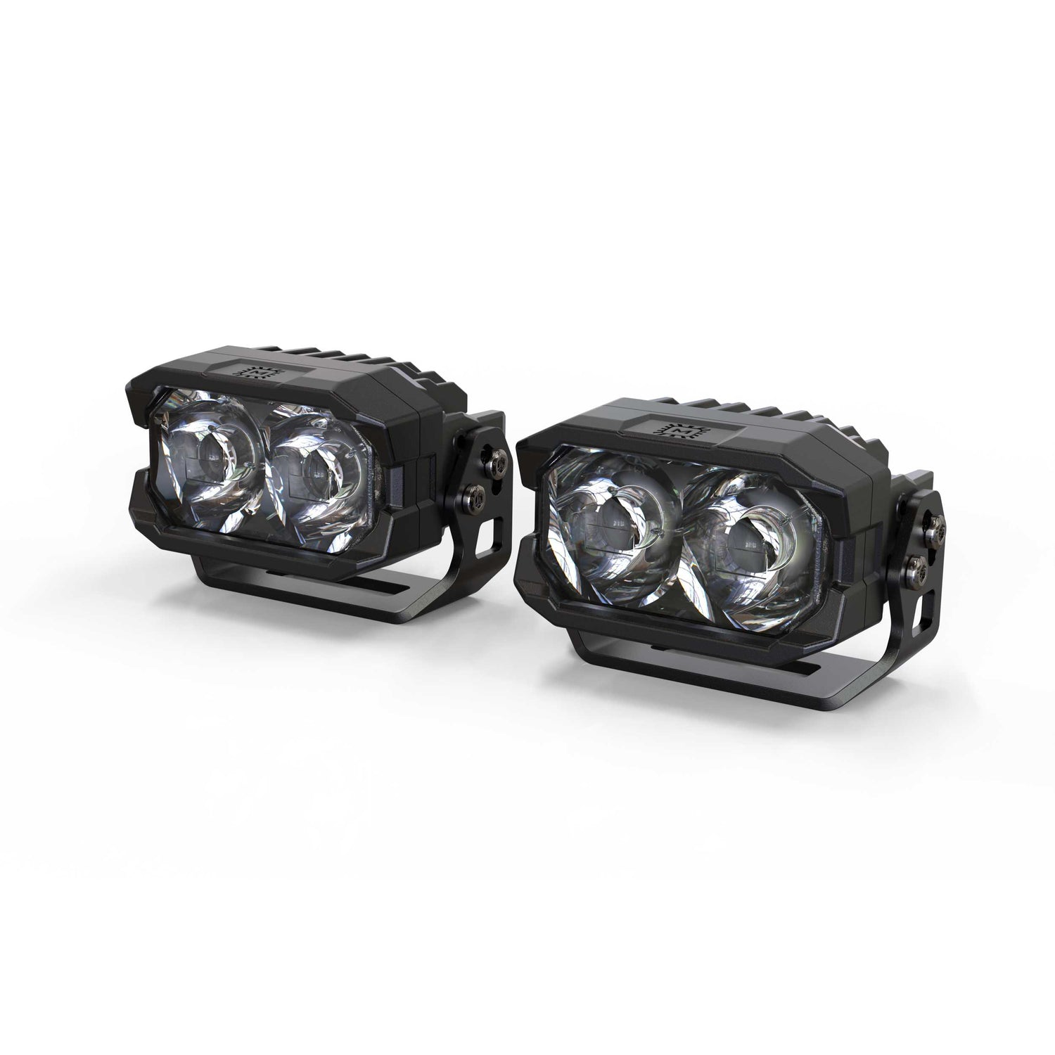 HXB LED Pod <br> 2Banger,Spot,Yellow,Pair