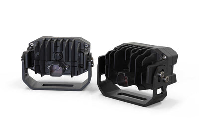 HXB LED Pod <br> 2Banger,SAE Wide,Yellow,Pair