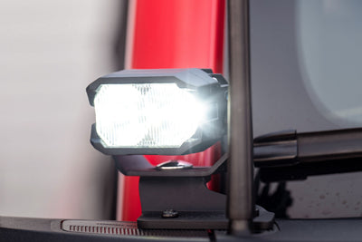 NCS LED Pod <br> 2Banger,SAE Wide,White,Pair