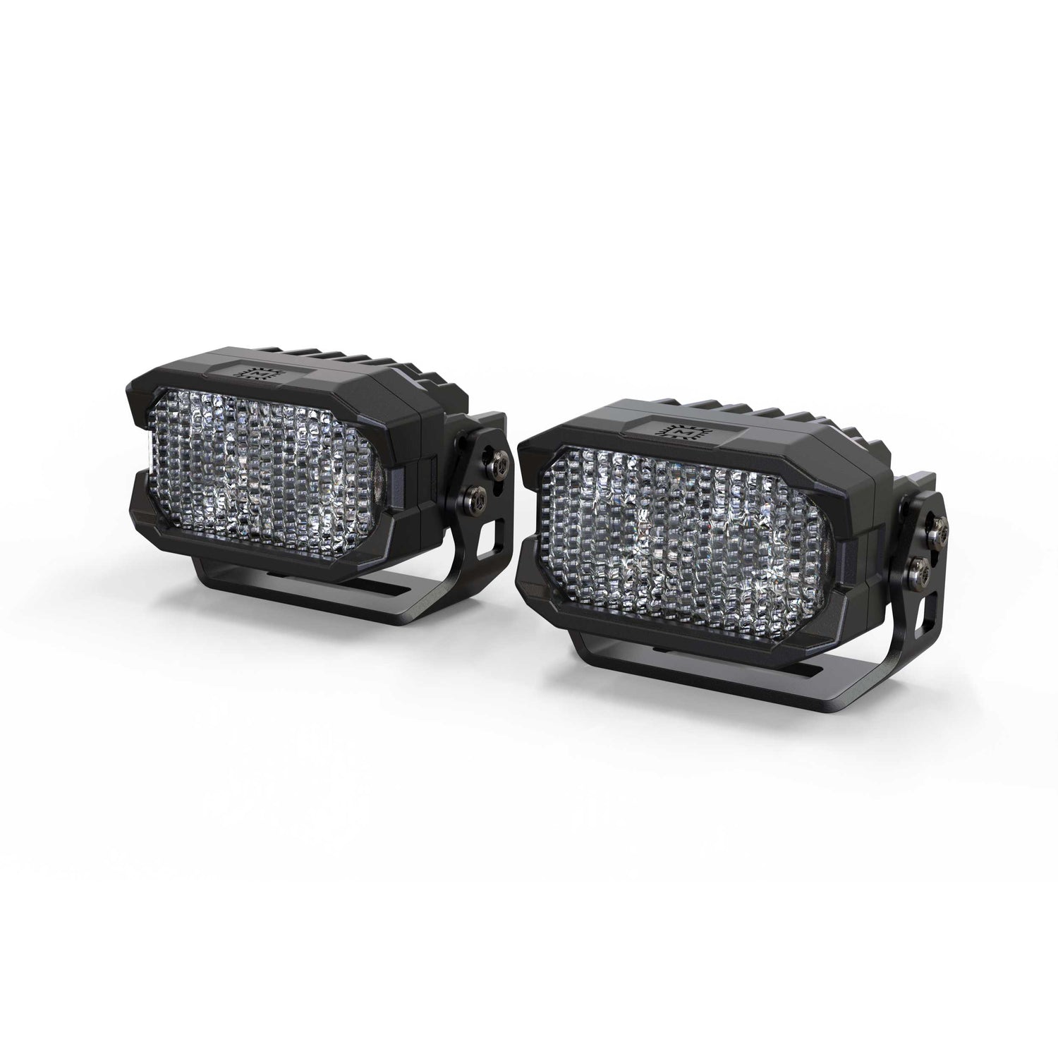 NCS LED Pod <br> 2Banger,Flood,White,Pair