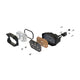 NCS LED Pod <br> 2Banger,Flood,Yellow,Pair