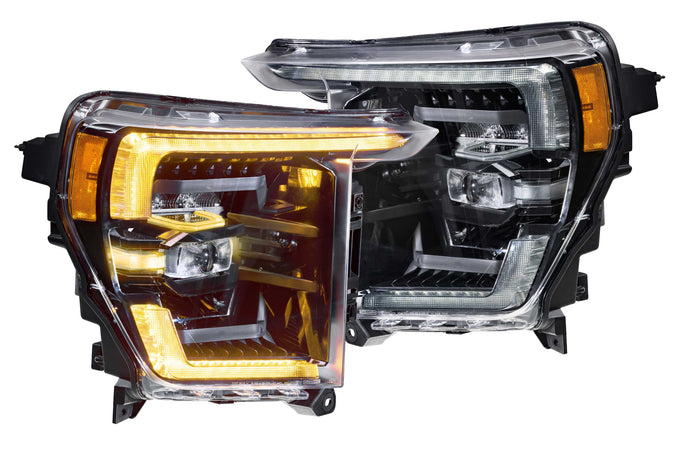XB LED Headlights (Amber DRL)<br> 21-23 Ford F150
